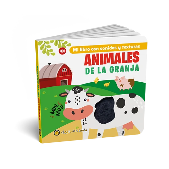 Animales De La Granja - Mi Libro Con Sonidos Y Texturas