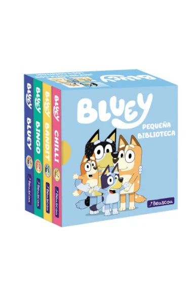 Bluey pequeña biblioteca