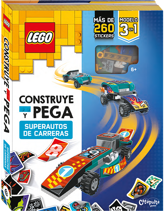 Lego Construye y pega superautos de carrera