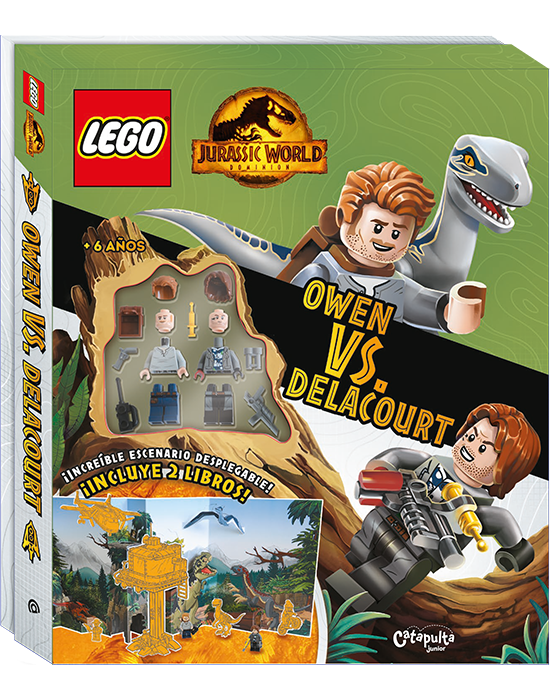 Lego Jurassic World - Owen vs Delacourt