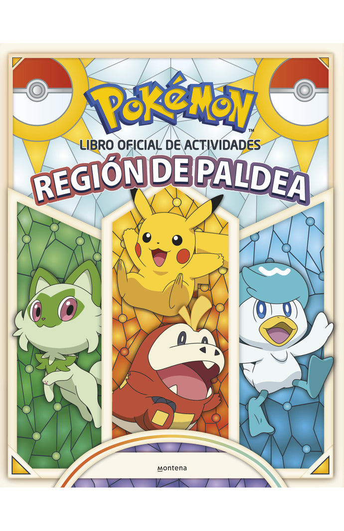 Pokemon. Libro oficial de actividades Región de Paldea