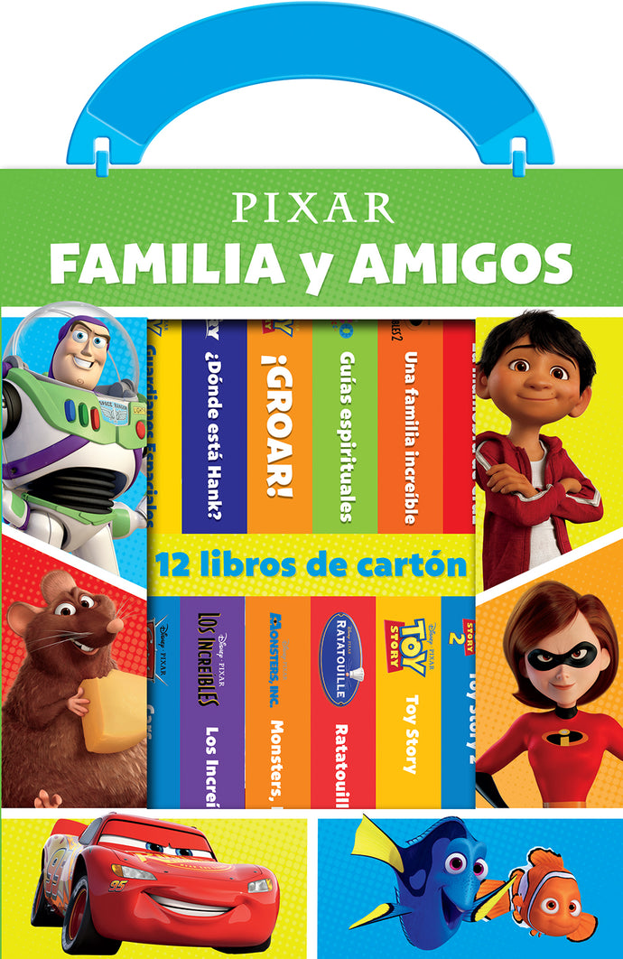 Familia y amigos (Mi primera biblioteca 12 libros)