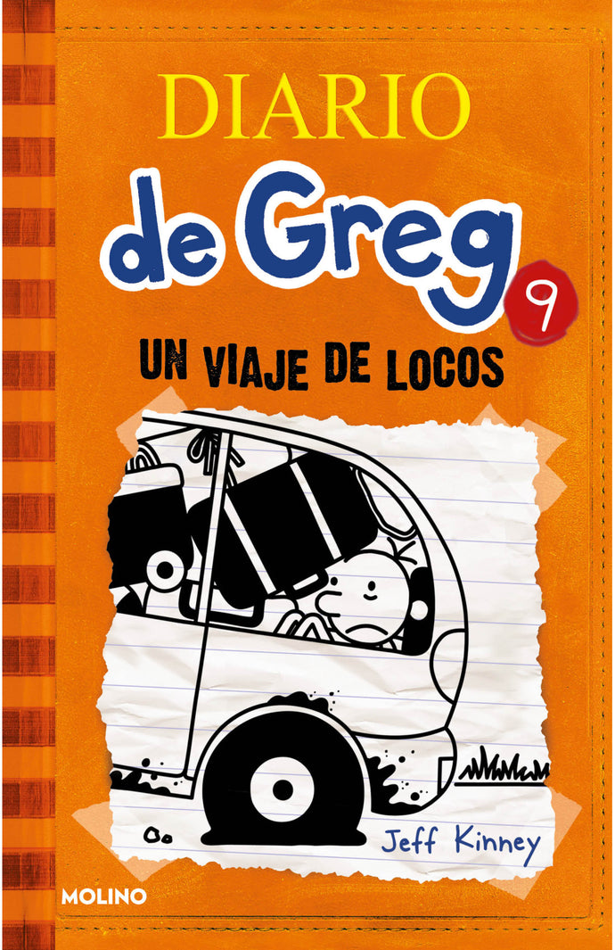 Diario de Greg 9: Un viaje de locos - Jeff Kinney