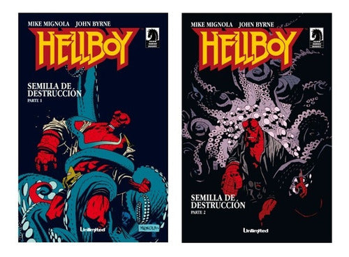 Hellboy: semilla de destrucción (comic 1 y 2) - Mike Mignola & John Byrne